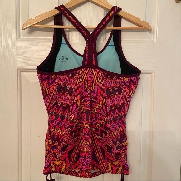 Athleta Swim Cayo Coco Ready to Run Tankini‎ Top Size S - Picture 7 of 8